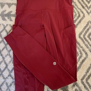 Lululemon “Fast and Free” leggings💗